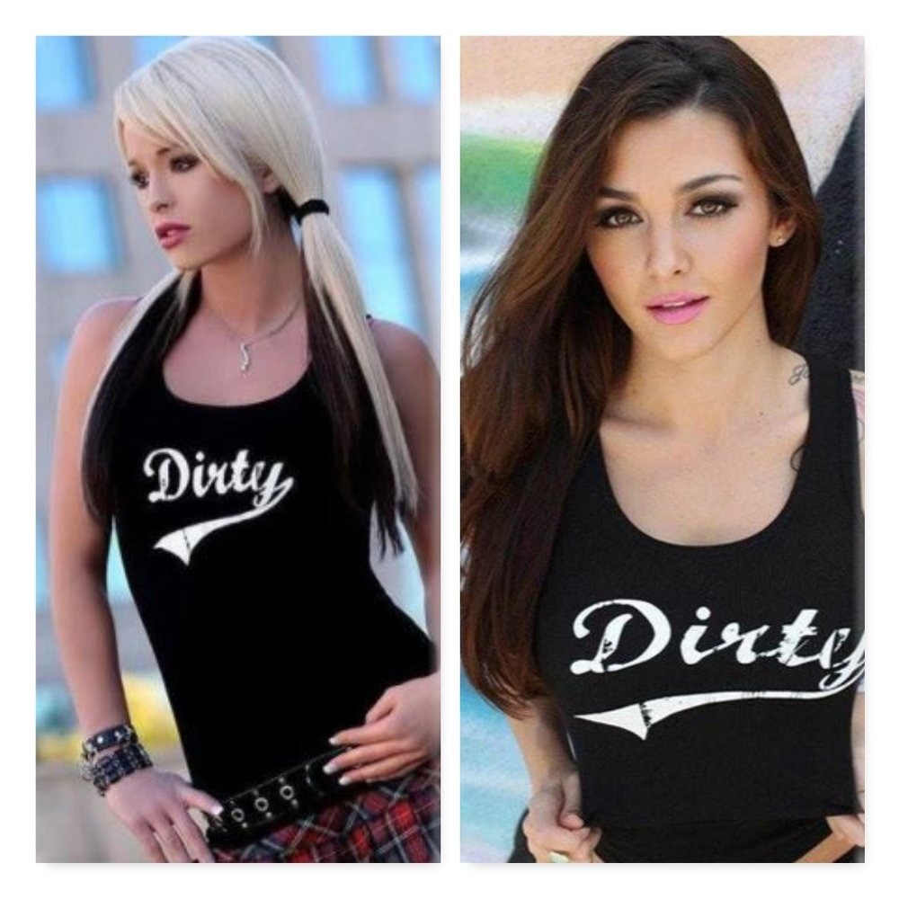 Graphic Ribbed Tank